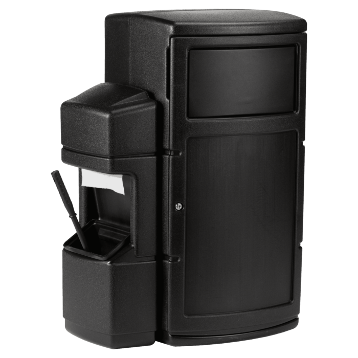 25-Gallon Single-Sided Dual Flipper Lid Dome Top Islander™ Bay Waste And Windshield Service Center 775881SE (2 Colors)