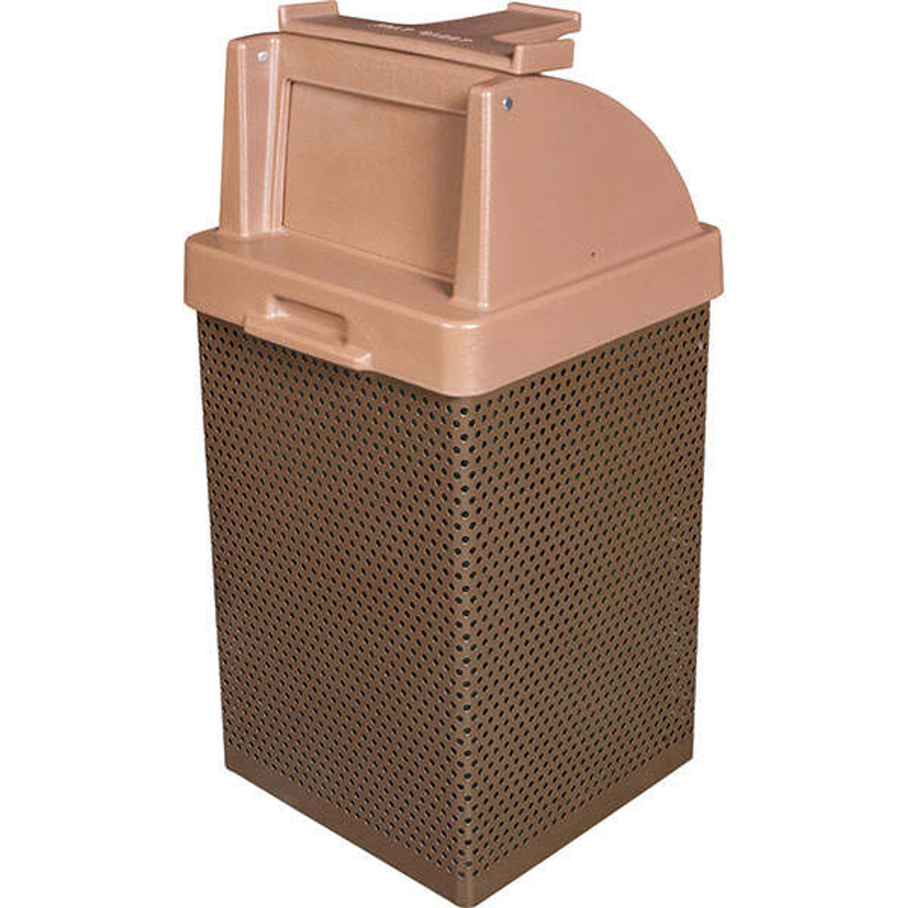 38 Gal. Restaurant Trash Can with Tray Holder MF3055