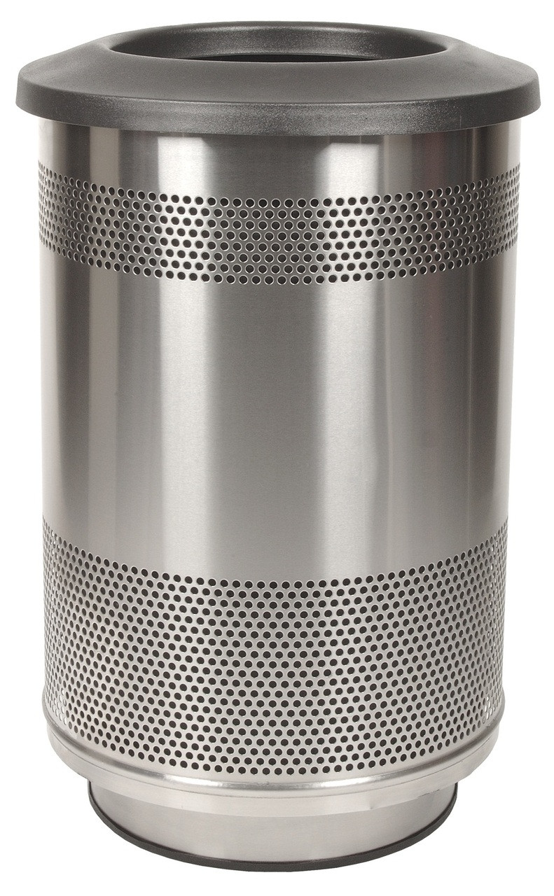 Multipurpose garbage can galvanized, Large