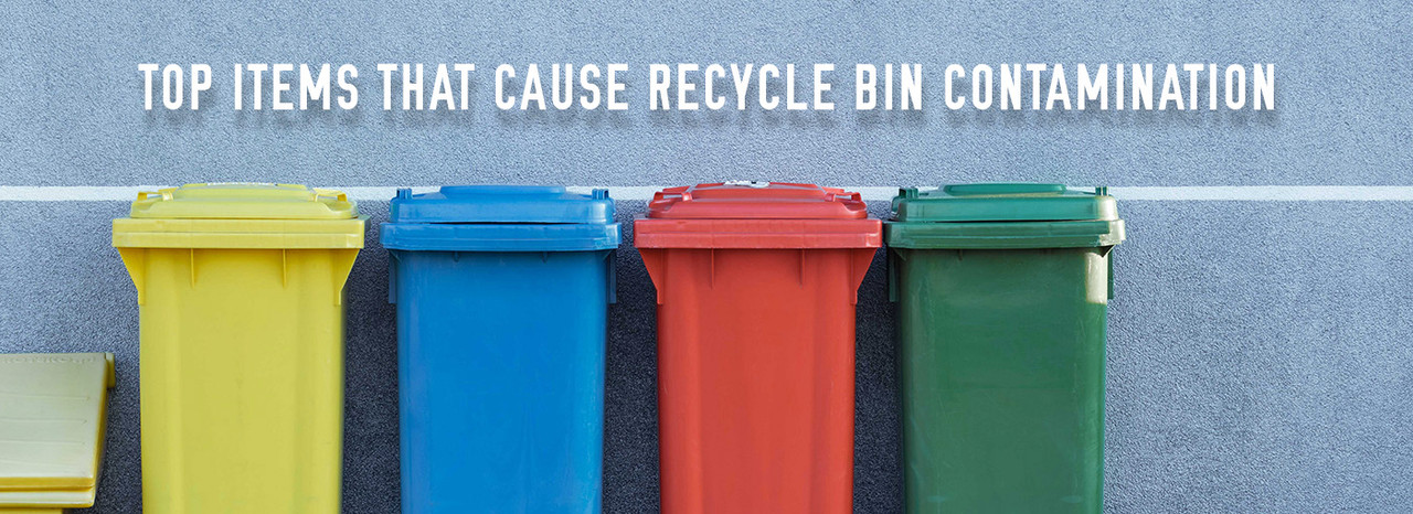 Top Items that Cause Recycling Bin Contamination