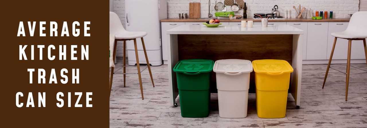 Average Kitchen Trash Can Size: Optimal Dimensions