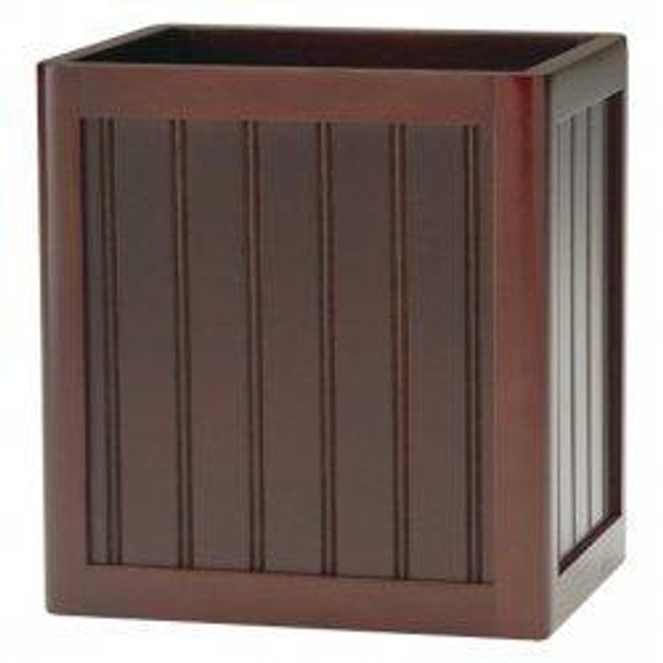 Wood Waste Basket Trash Cans Unlimited