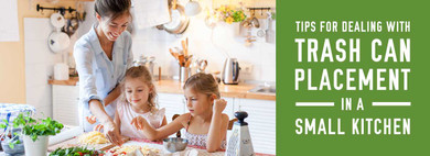 Dealing with Trash Cans in Small Kitchens