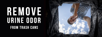 How to Get a Urine Smell Out of a Garbage Can