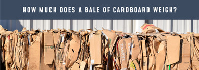 How Much Does A Bale Of Cardboard Weigh?