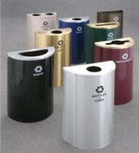 Indoor and Outdoor Recycle Bins