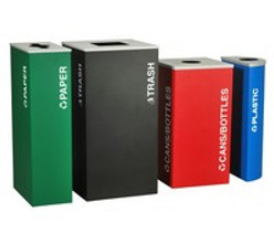 Go Green with Recycling Bins