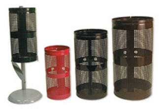 Metal Park Trash Cans