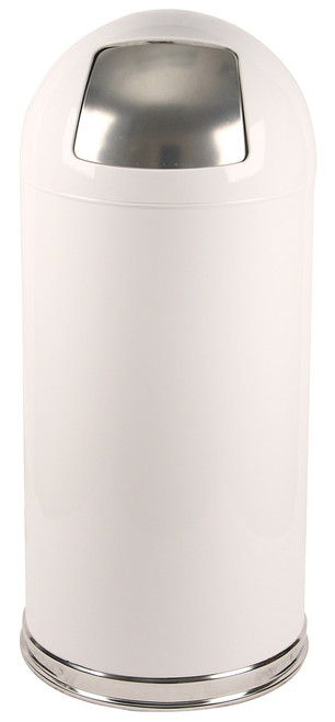 Dome Top Receptacles: - Outdoor Trash Cans. Steel Dome Top Trash, & Outdoor  Dome Top Recycling Bins