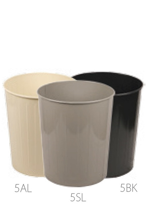 50 Quart Witt Industries Round Metal Wastebaskets
