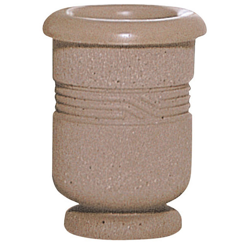 Concrete Ash Urn Outdoor Ashtray Smokers Receptacle WS2012