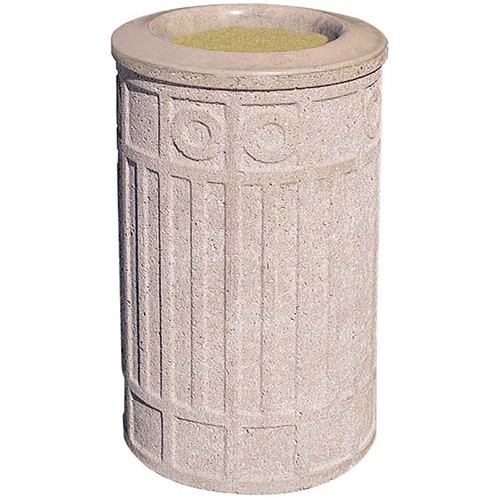 Concrete Ash Urn Outdoor Ashtray Smokers Receptacle WS2006