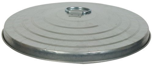 32 Gallon Light Duty Galvanized Trash Can Lid WCD32L