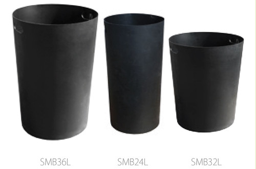 Trash Bin One TB-1/RB-1 Stackable Series | Durable Plastic Large Capacity | Trash Cans Warehouse