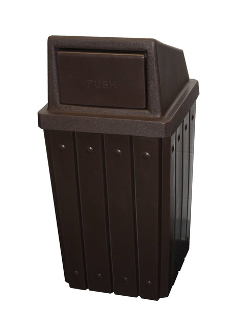 42 Gallon Kolor Can Heavy Duty Trash Receptacle S8281A