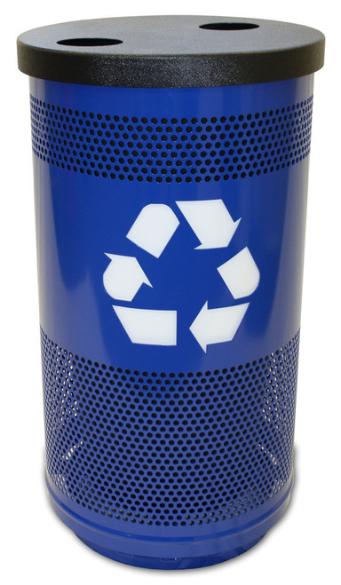 Steel Trash Can - Metal Trash Cans - Steel Garbage Can