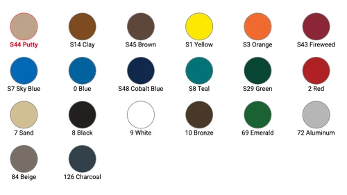 Metal Powder Coat Colors