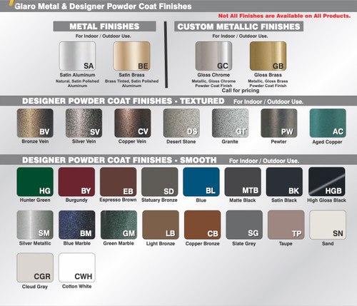 Designer Color Chart