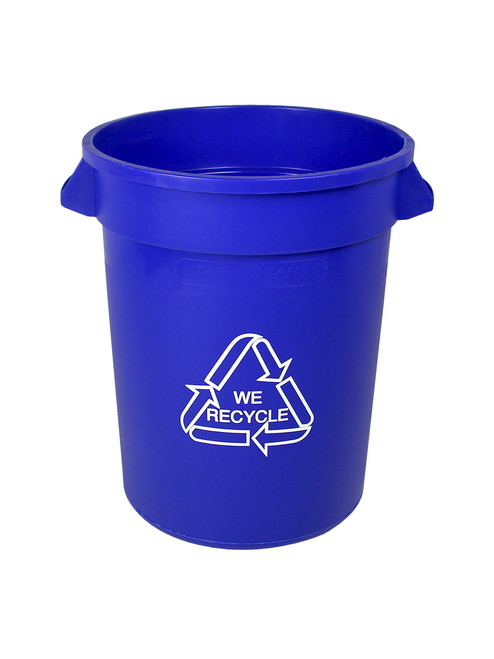 32 Gallon WE RECYCLE Indoor Outdoor Recycle Bin 103595 (25 Pack)