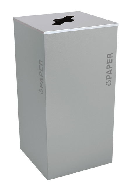 Kaleidoscope Black Tie Executive Trash & Recycle Bins