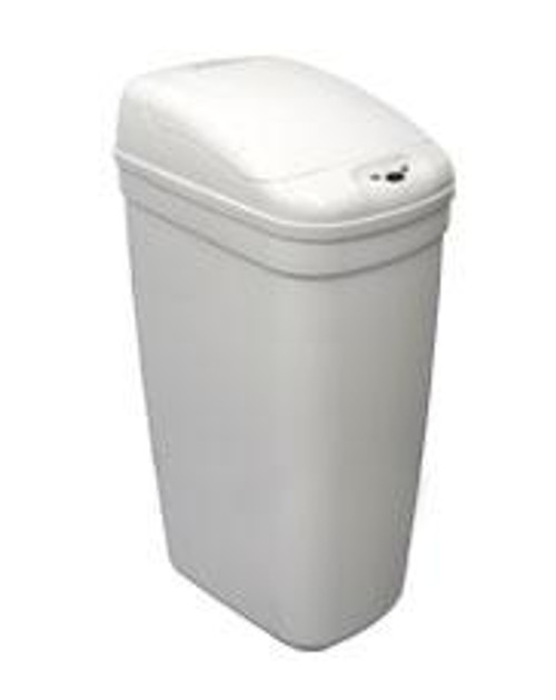 Touchless Automatic Trash Can White 7 Gallon