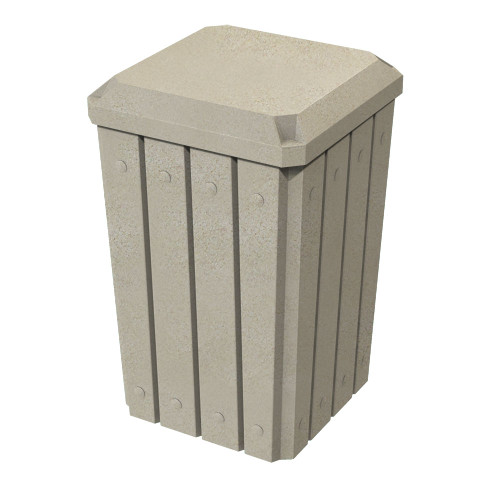 ぱんだ32 32 Gal. Kolor Can Heavy Duty Swing Top Trash Bin S8294A-00