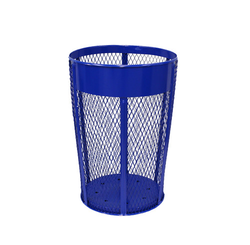 48 Gallon Metal Recycle Bin EXP-52NPBL