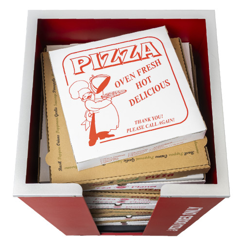 Pizza Box in Recycler Pizza Box in Recycler