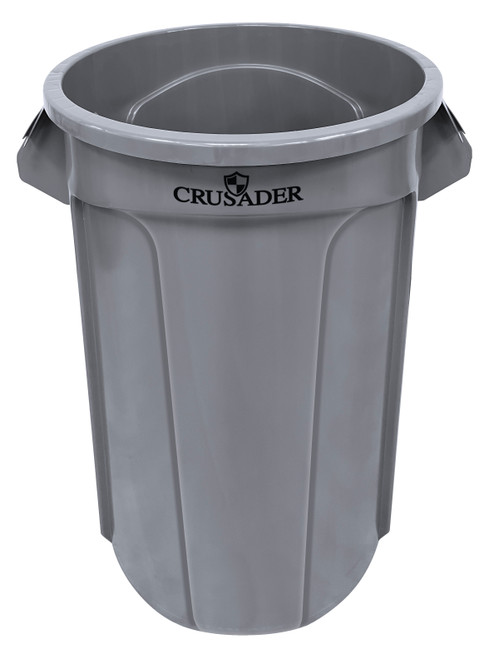Crusader Round Plastic Trash Can CTC (5 Colors, 5 Sizes) Crusader Round Plastic Trash Can CTC (5 Colors, 5 Sizes)