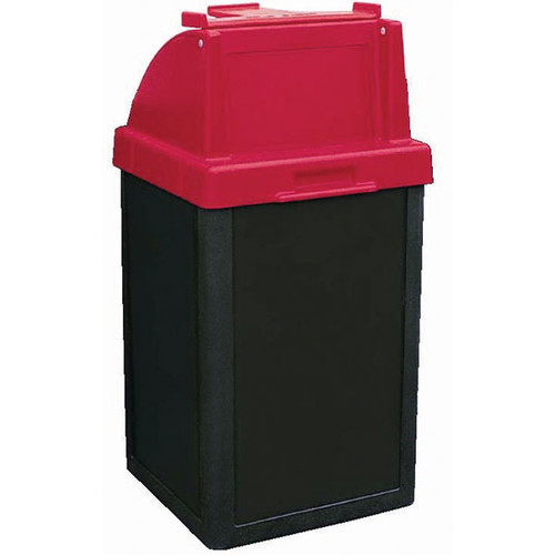 38 Gal. Restaurant Trash Can with Tray Holder MF3055