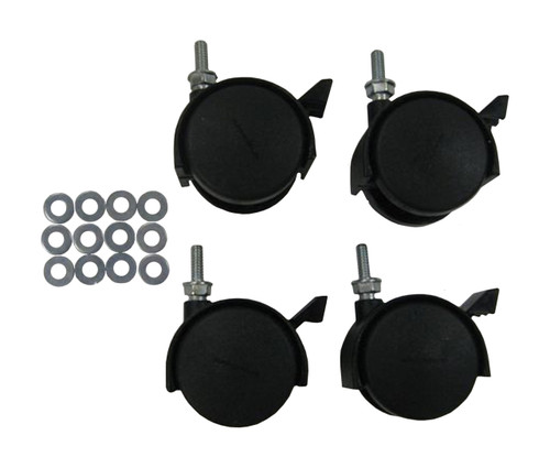 Wheel Kit for Metro Collection Trash Cans RC-MTR CASTERS