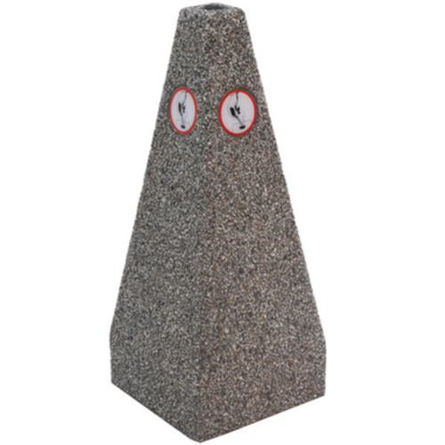concrete cigarette banks Smokeless Outdoor Ashtray Concrete Smokers Receptacle TF2052 (33 Color  Choices)