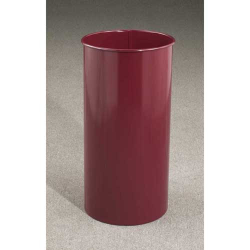 14 Gal. 12 x 29 Open Top Office Wastebasket 29 Designer Colors
