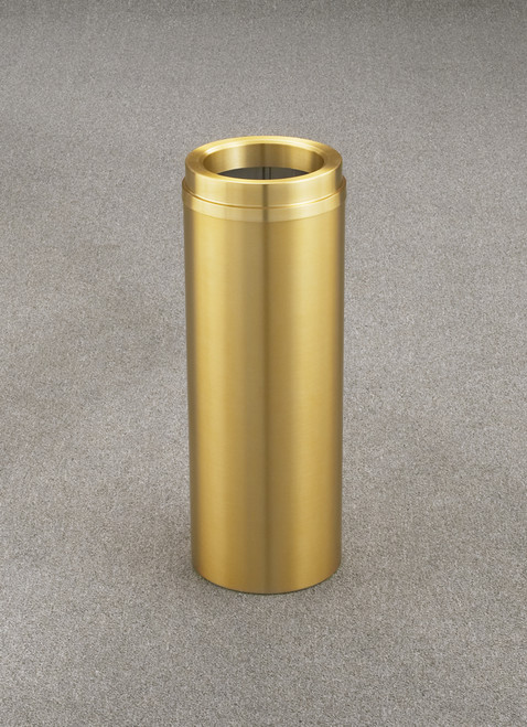 Brass Funnel Top Trash Can 4 Sizes