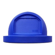 TF1489 Push Door Trash Can Lid for 55 Gallon Drums and MF3083 BLUE