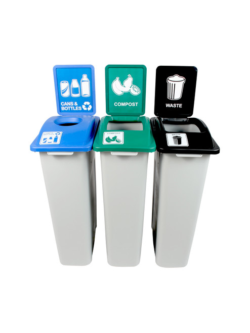 The Waste Watcher Plastic Composting Bins, 16, 20 & 23-Gallon