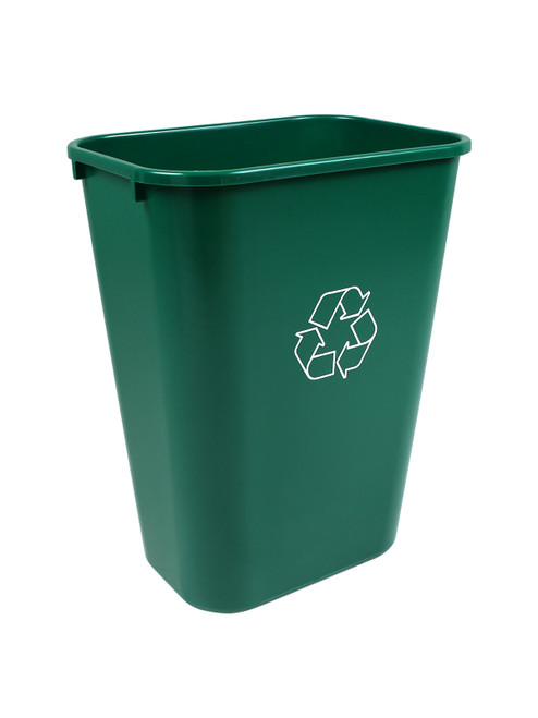 22 Gallon Plastic Indoor Single Stream Recycling Bin or Trash Can SSB22