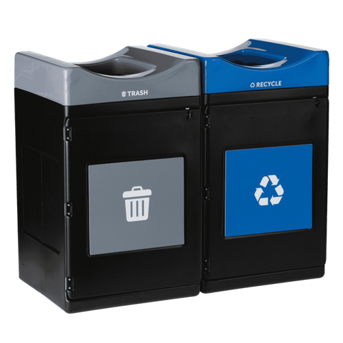 trash can sinatras デモ、B面2枚セット　+ ライブDVD1枚 110 Gal. Avante™ Series Dual Stream Black Indoor Trash/Recycling