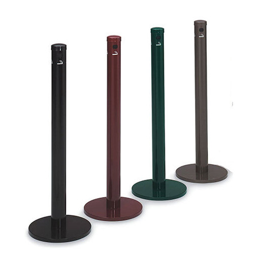 2403 Floor Standing Metal Value Smokers Ashtray Receptacle (29 Color  Choices)