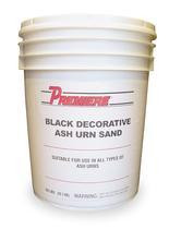 50lb Bucket Black Floor Urn Ashtray Sand EB6107