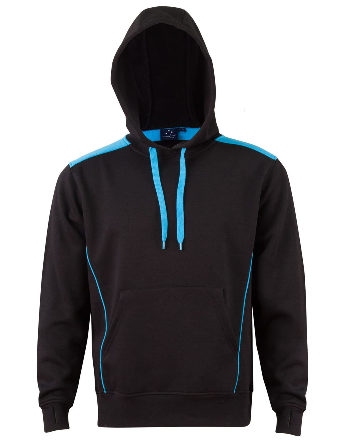 Adult's Kangaroo Pocket Contrast Hoodie - Brandconnect
