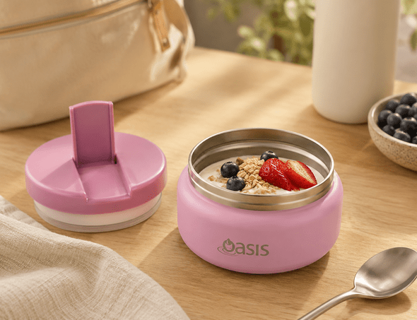 Oasis 230ml Insulated Quick Release Food Flask