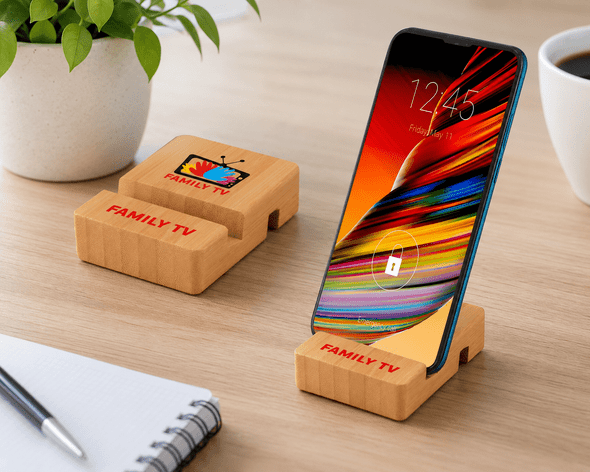 Rascal Bamboo Tablet & Phone Stand