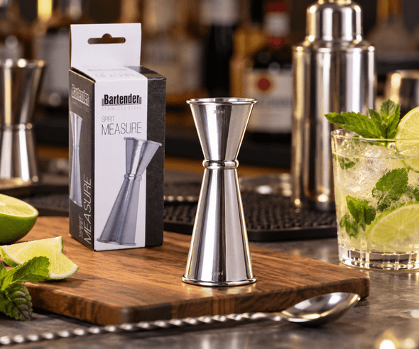 Bartender S/S Spirit Measure Boxed 30/60ml