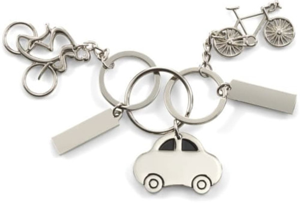 Nickel plated key holder Sullivan