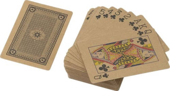 Recycled paper playing cards Andreina