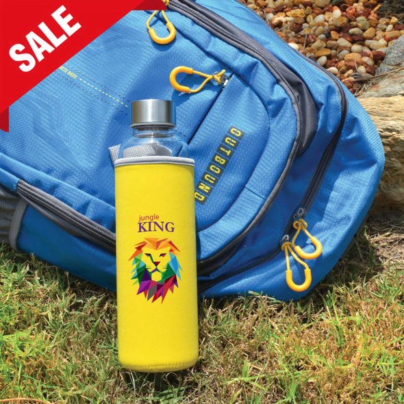 Capri Glass Bottle / Neoprene Sleeve