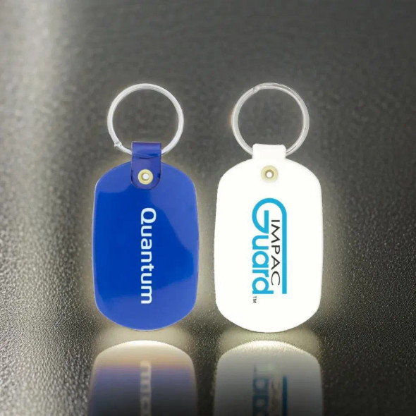 Oval Keychain