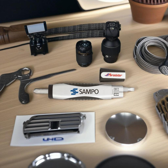 Flashlight Tool Kit with Level