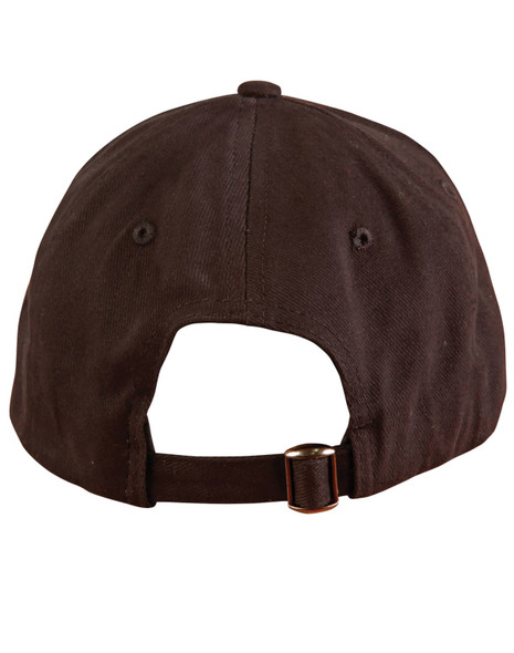 Heavy Brushed Cotton Cap With Buckle